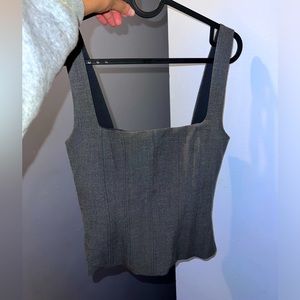 Zara tank business casual shirt